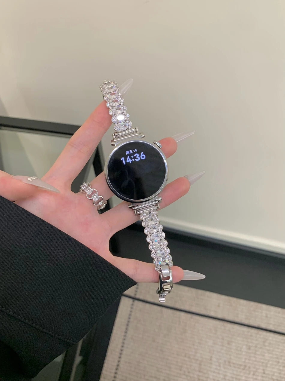 Dazzling Luxury Jewelry Band for Smartwatches | Elegant Women's Strap