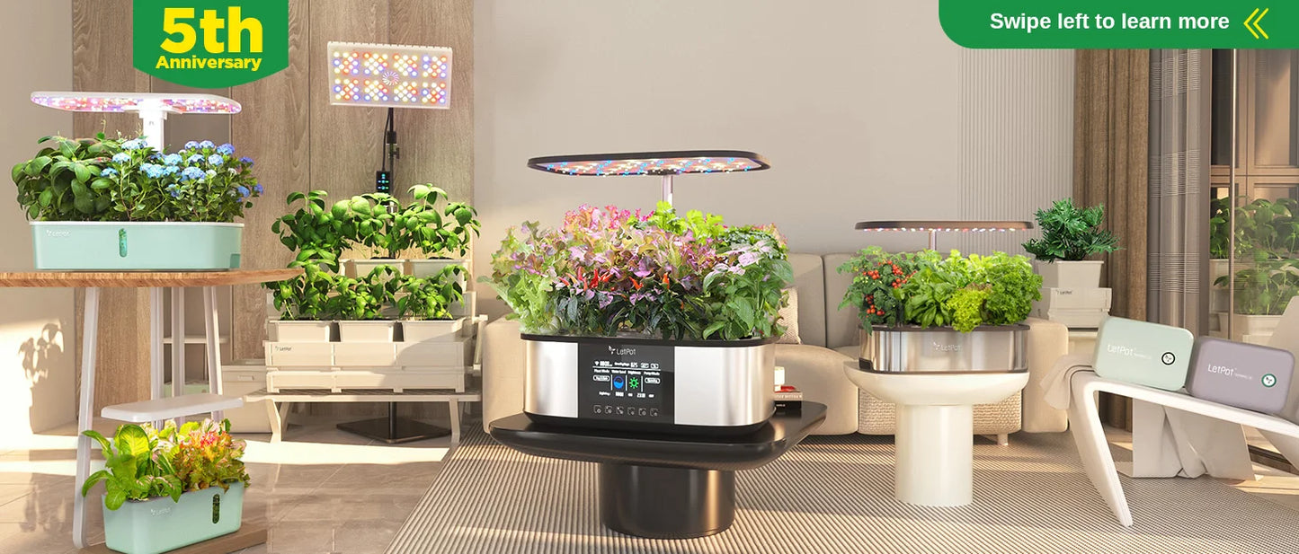 Smart Indoor Hydroponics Growing System | WiFi Controlled Garden