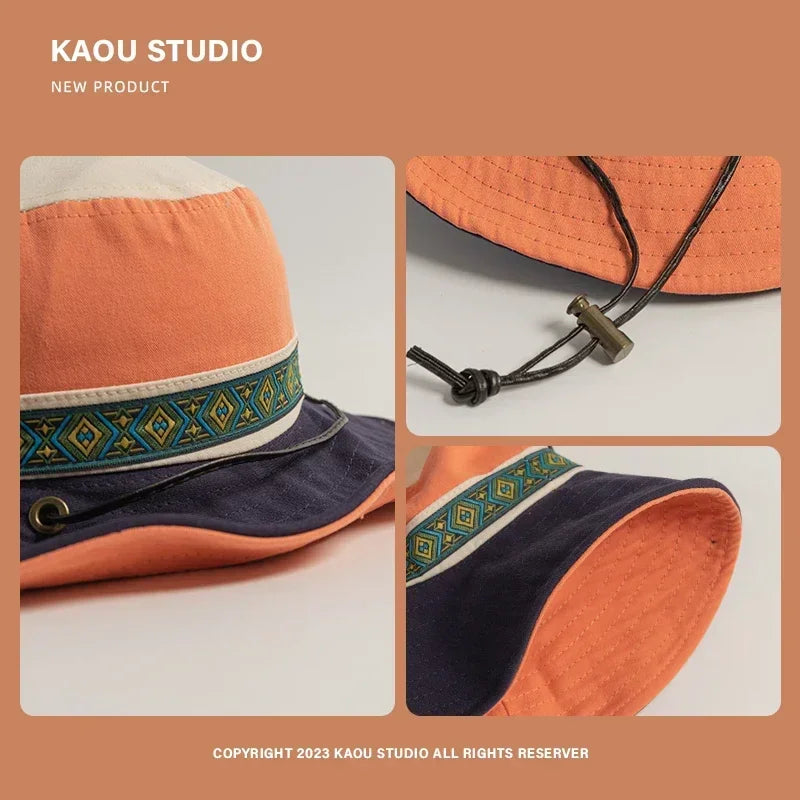 Versatile Parent-Child Sun Bucket Hat | Unisex Outdoor Protection