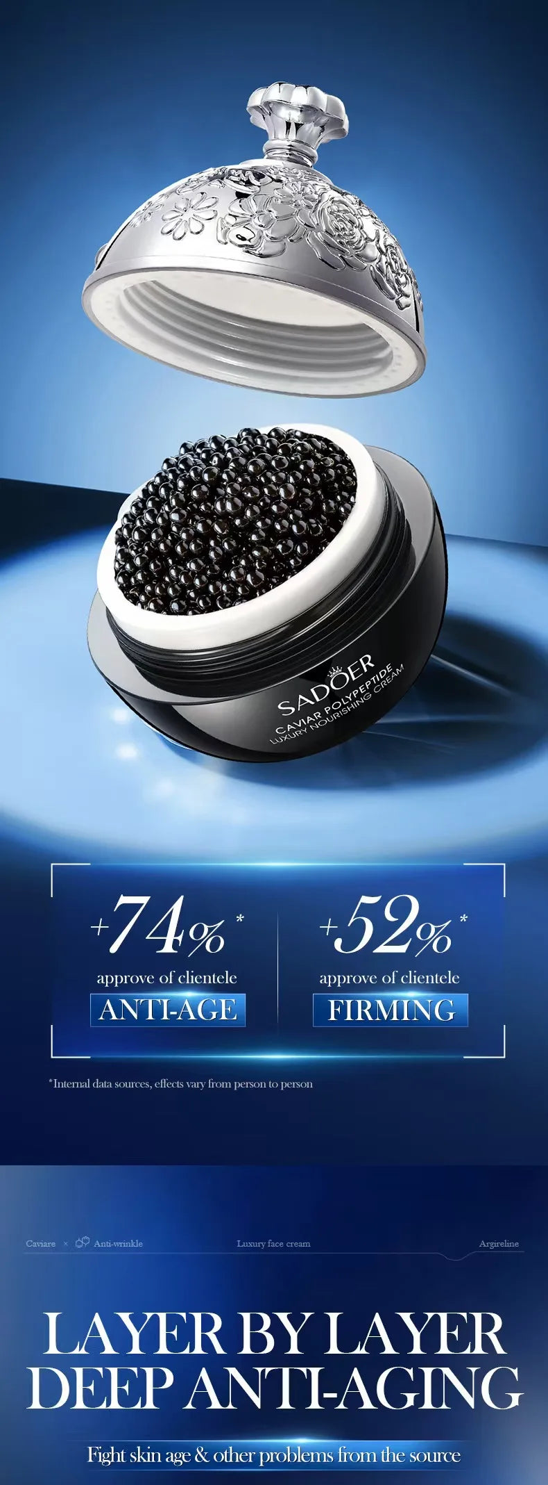 Instant Remove Wrinkle Cream | Anti-Aging Face Moisturizer