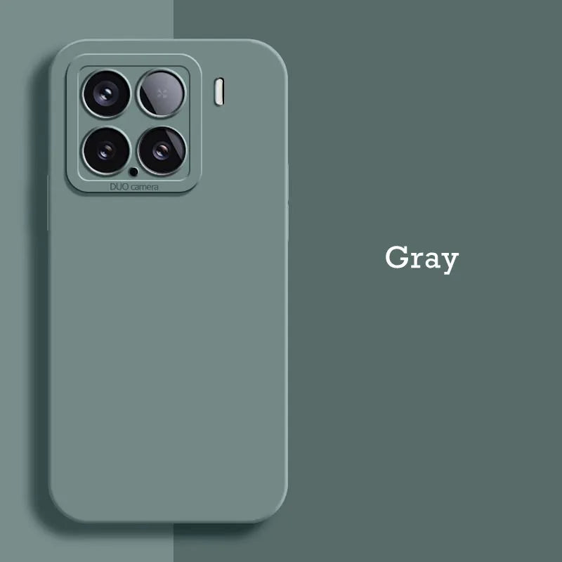 Fashion Lens Protection Phone Case for Xiaomi 17 Pro Max 12 13 13T 14 15 Pro Square Candy Built-in Fluff Shockproof Soft Cover
