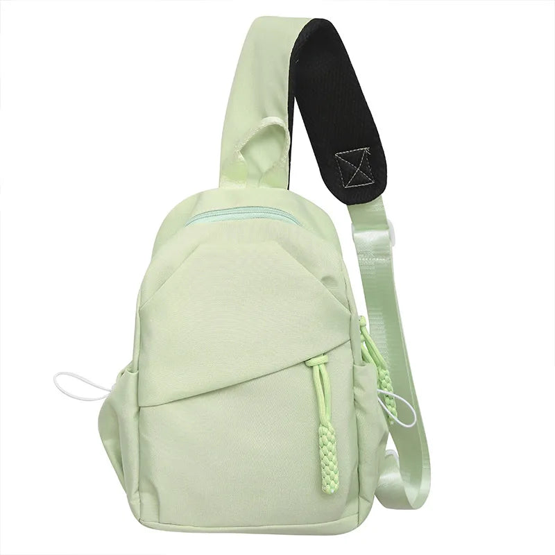 Bolsa de pecho impermeable de moda para mujer | Bandolera deportiva elegante
