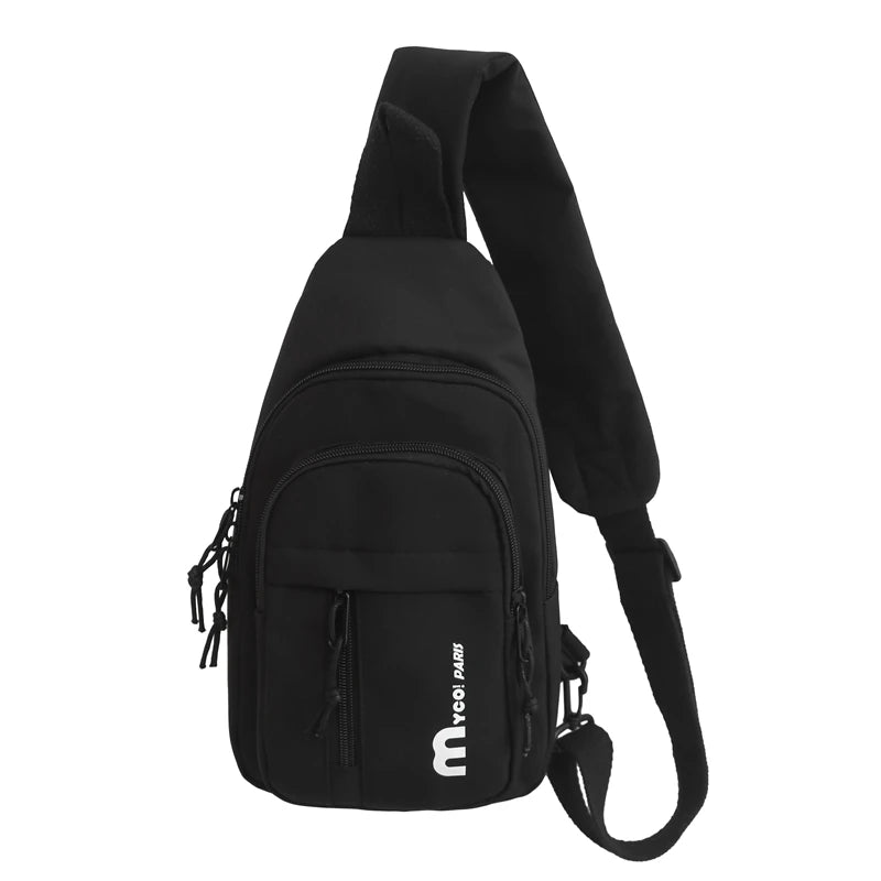 Trendy Waterproof Crossbody Bag | Unisex Sports Style Design