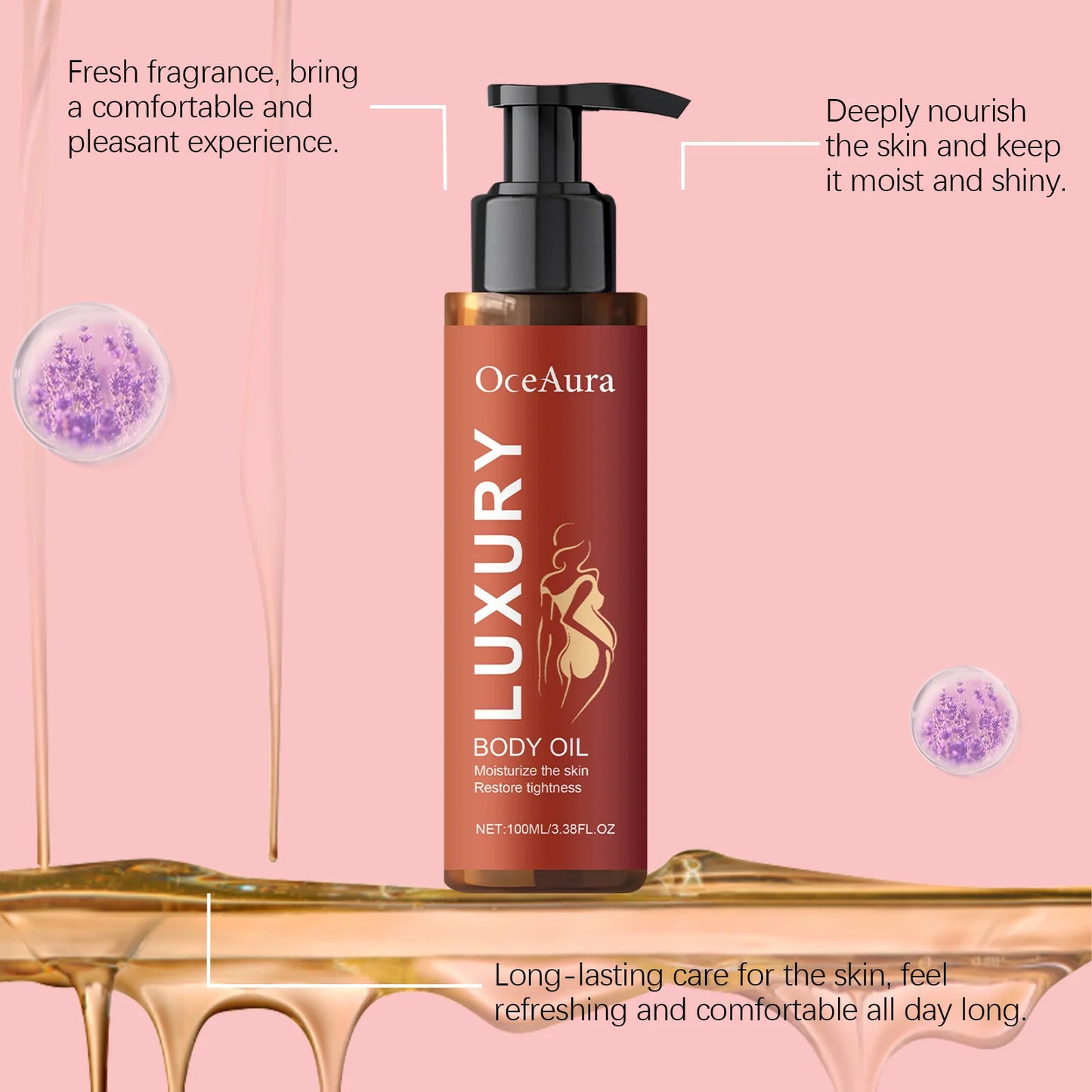Magic Luxury Body Oil | Hydrating Skin Care Essence for Radiance