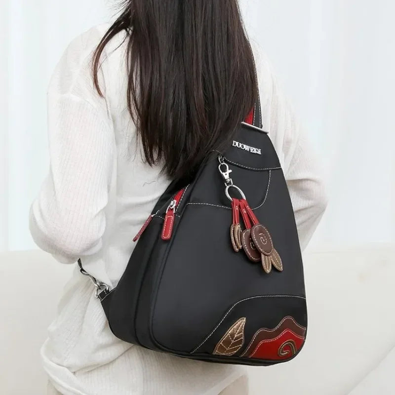 Versatile Casual Nylon Backpacks for Women | Trendy & Spacious