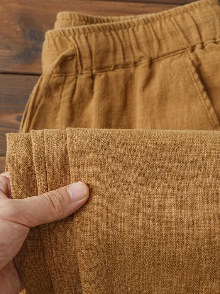 Men's Casual Lightweight Cotton Linen Chino Pants | Stylish Comfort