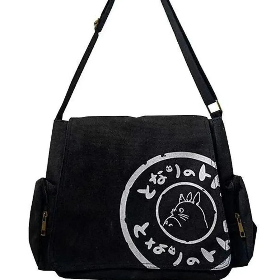 Charming Anime Canvas Bags | Totoro & Chinchilla Designs