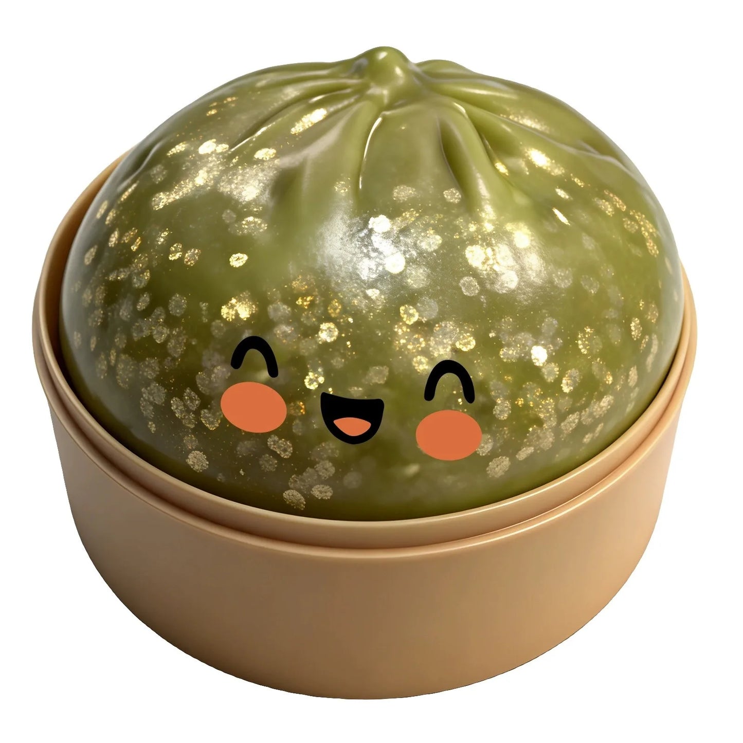 Simulation Flash Dumpling Squishy Stress Ball Slow Rebound Squeeze Decompression Toy for Kids Adults