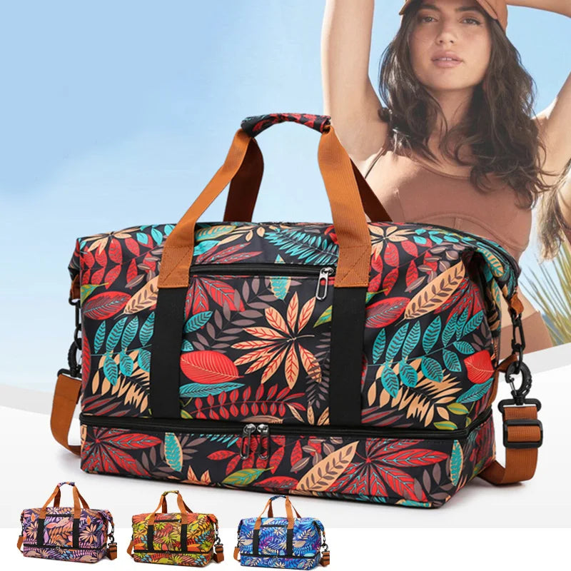 Portable Travel Gym Bag | Versatile Fitness Duffel for All