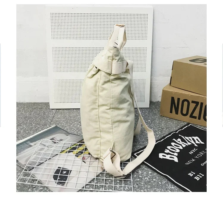 High Capacity Solid Color Backpack for Women & Teens | Travel & School Bag