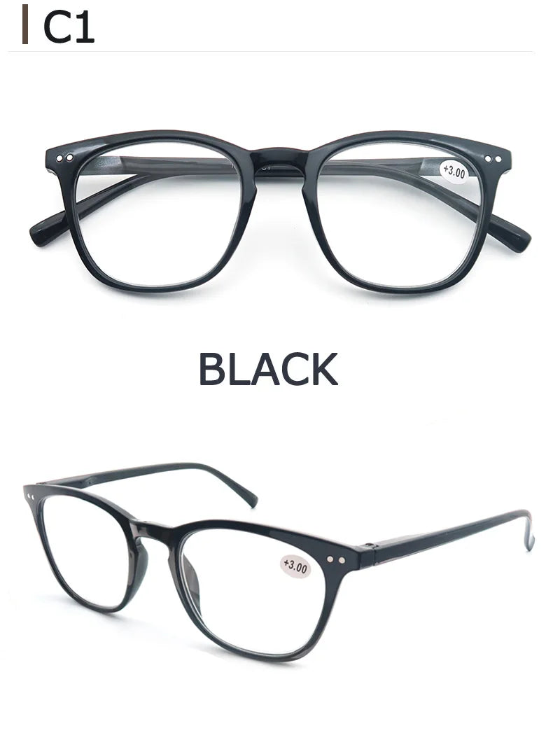 Colorful Round Frame Reading Glasses | Comfortable & Stylish