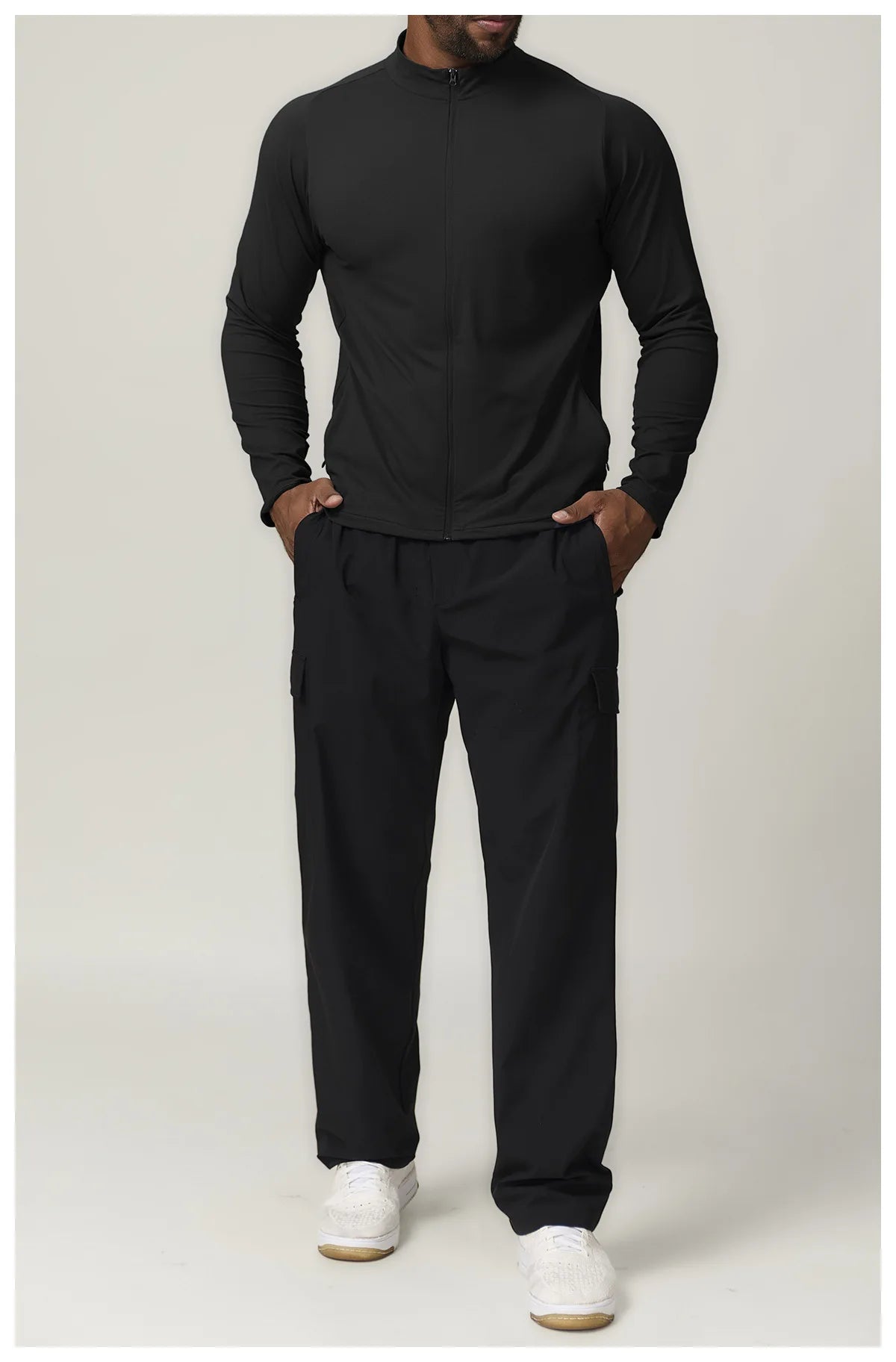 Men's Versatile Warm Athletic Jacket | Stretchable & Breathable