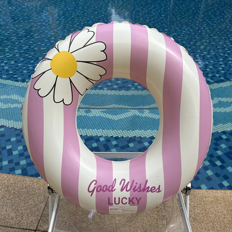 Inflatable Pool Float Ring | Perfect for Kids & Adults Summer Fun