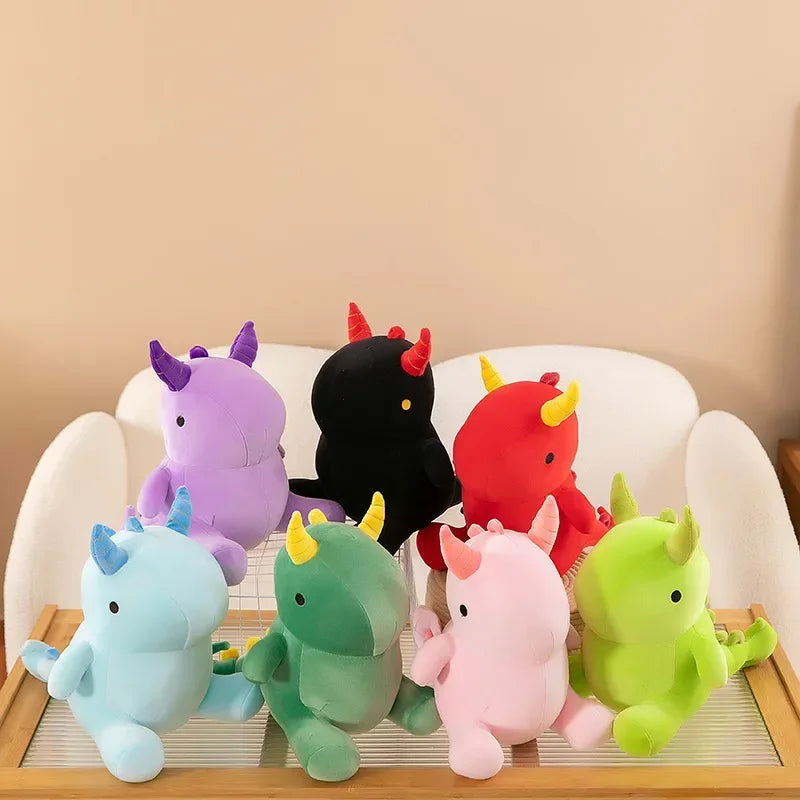 Cute Kawaii Plush Dinosaur Doll | Soft Cartoon Dino Toy for Kids