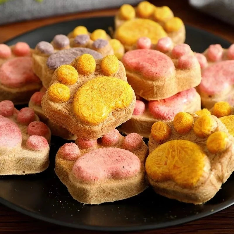 Delicious Cat Snacks | Freeze-Dried Cat Biscuit Treats for Training Rewards