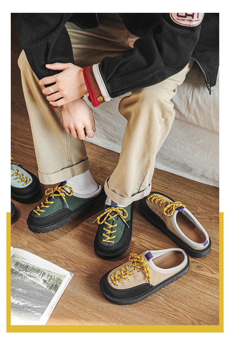 Men's Summer Outdoor Slip-On Shoes | Lightweight Comfort Casual Footwear