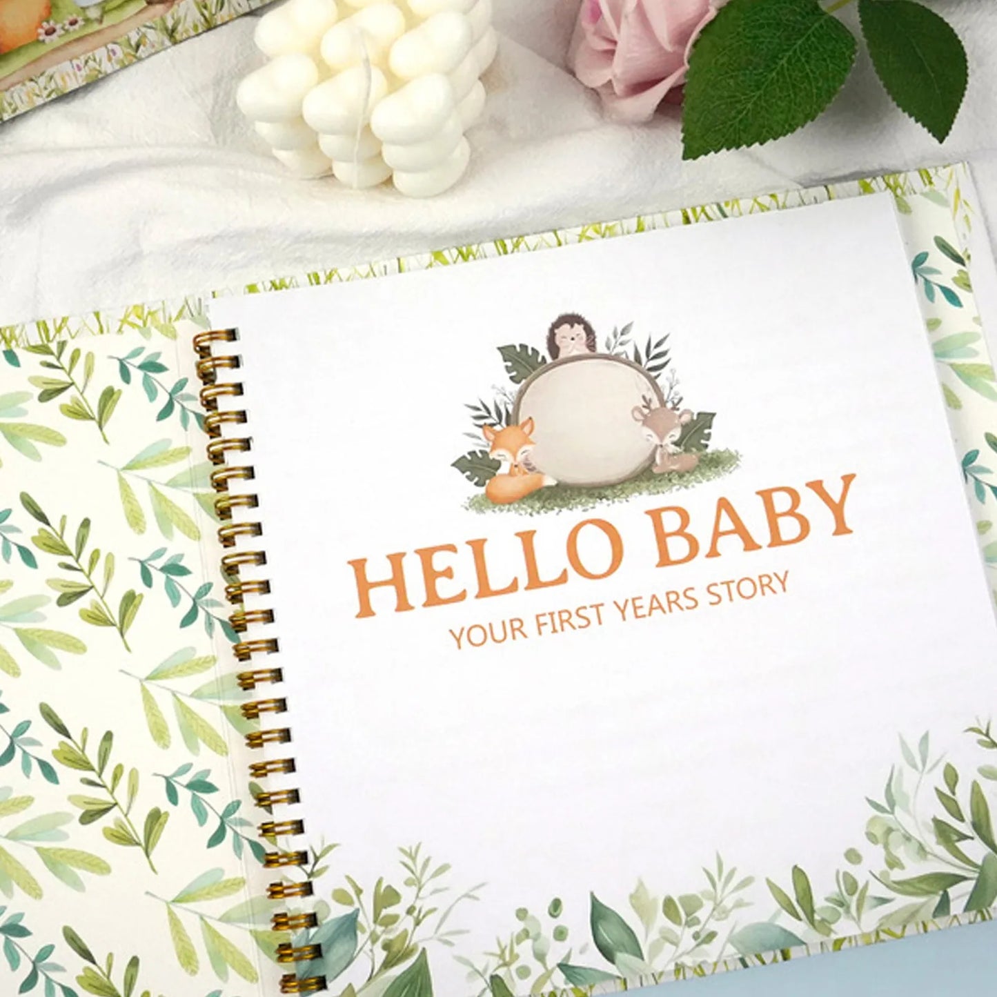 Baby Memory Book | Keepsake Pregnancy Diary for Growth Milestones