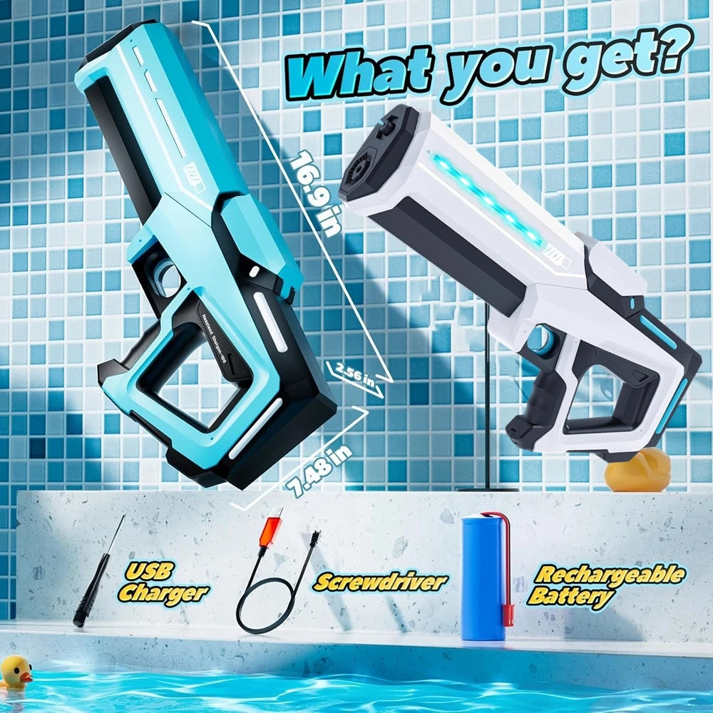 Electric Water Gun Toy | Fun Summer Blaster for Kids & Adults