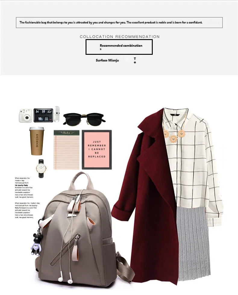 Trendy Anti-Theft Women's Backpack | Stylish & Durable Design