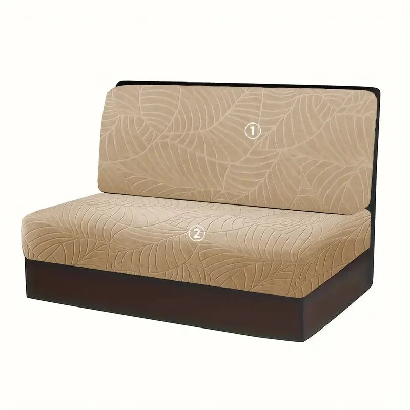 Stretch RV Dinette Cushion Covers | Elastic Slipcover Set