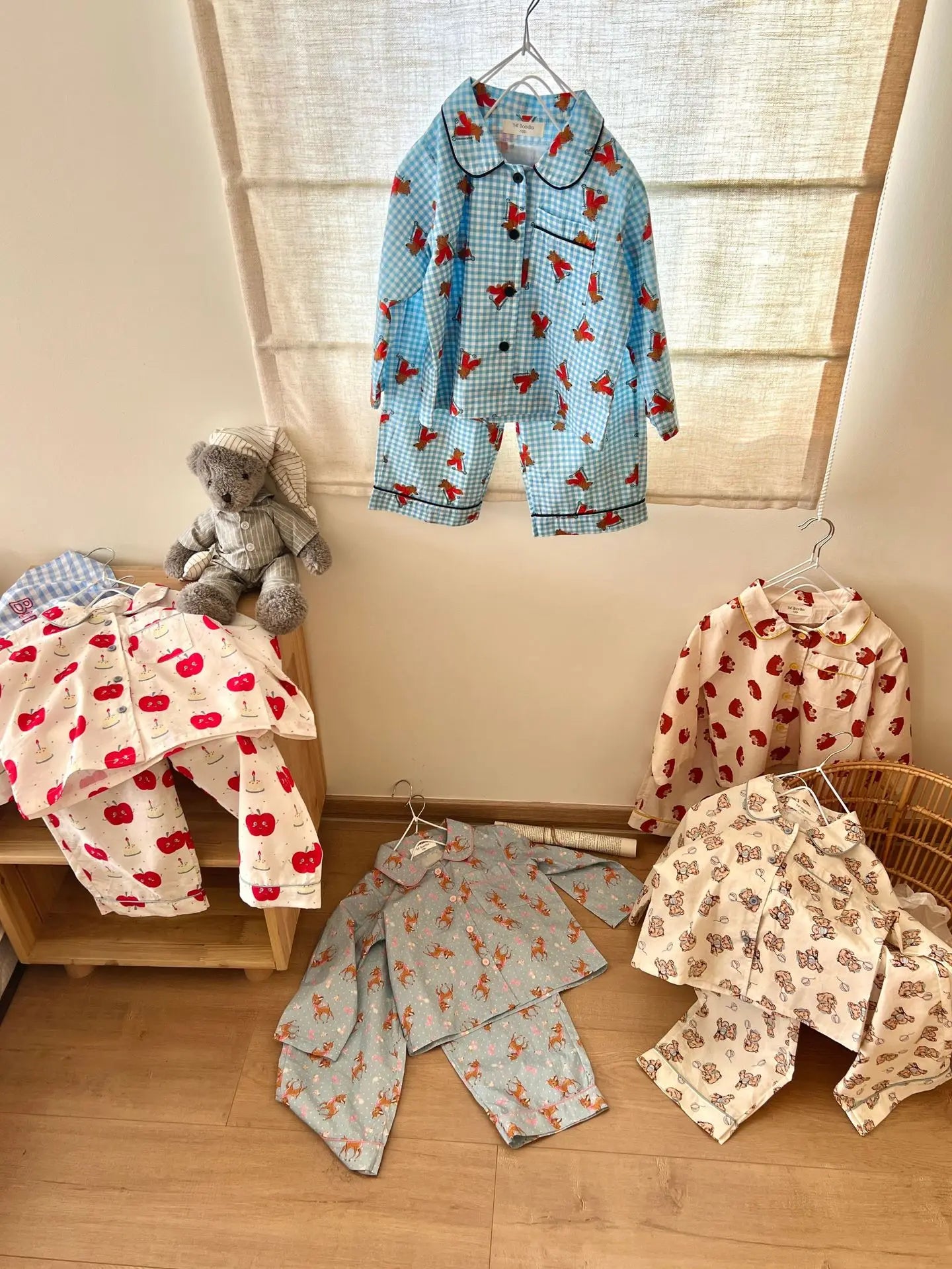 Spring Children's Cartoon Homewear Outfits | Cute Pajamas Set