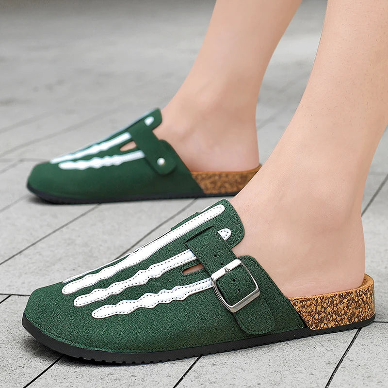 Men's Cork Clogs with Arch Support | Comfortable Indoor Footwear