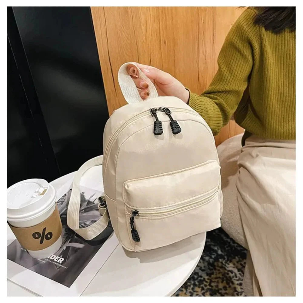Stylish Women's Nylon Backpack | Versatile Casual Handbag
