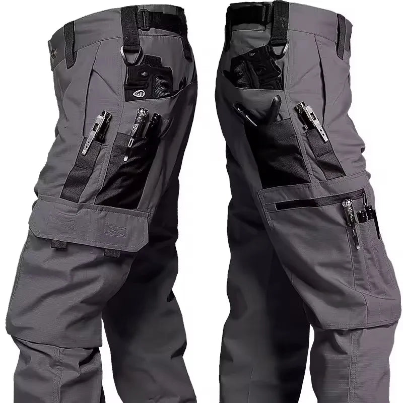 Waterproof Multi-pocket Cargo Pants for Men | Hiking & Casual Wear