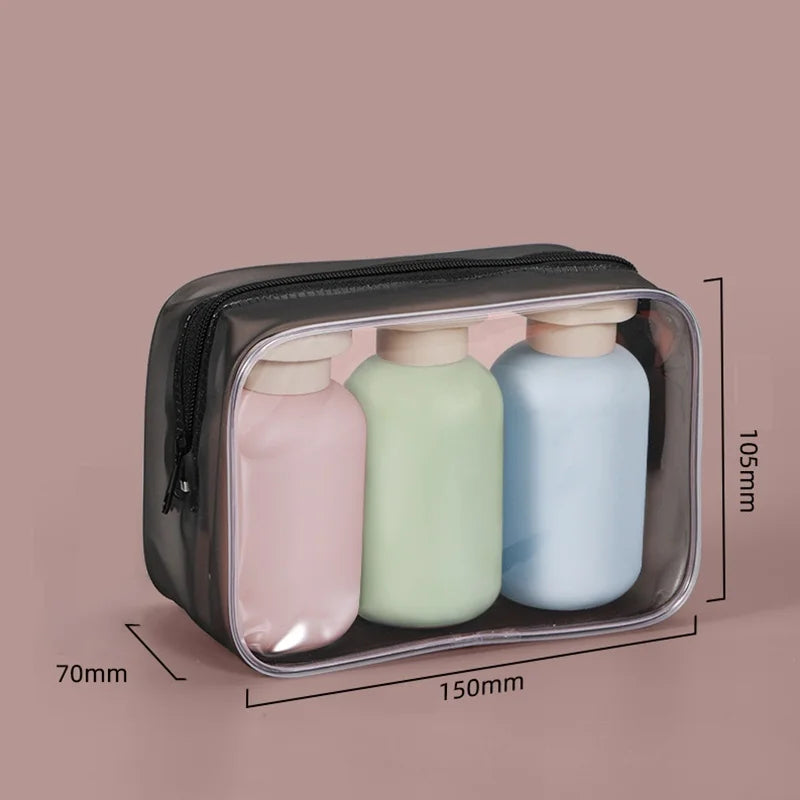 3Pcs Leak Proof Travel Bottle Set | Refillable Containers for Toiletries