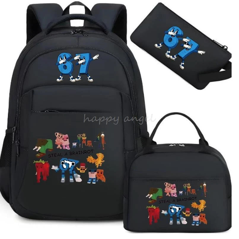 Camouflage Backpack Set with Lunch Bag | Stylish & Practical Rucksack