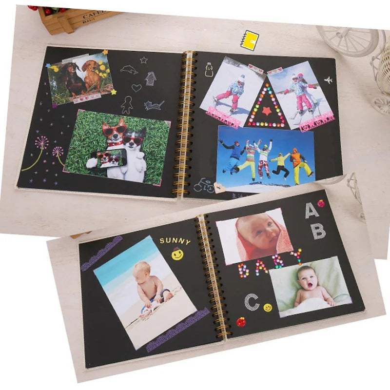 Baby Growth Record Photo Album | Keepsake for New Parents