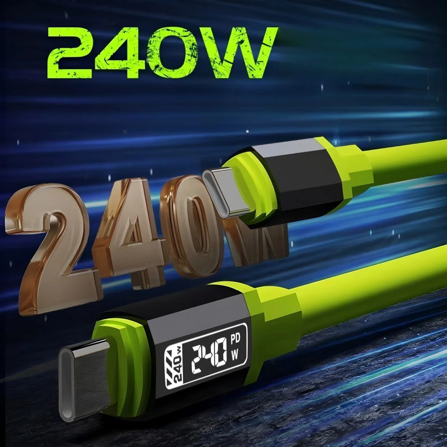 Fast Charging Type C Charger Cable | Durable & Quick Sync