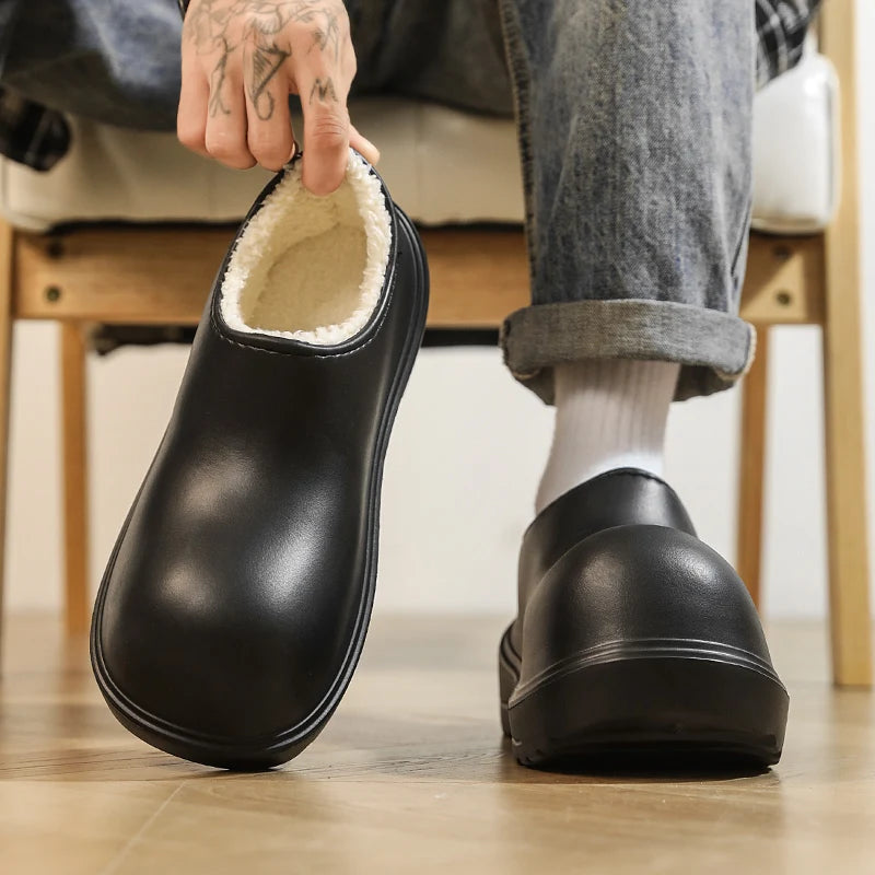 Lightweight Slip-On Chef Shoes for Men & Women | Casual Rain Shoes