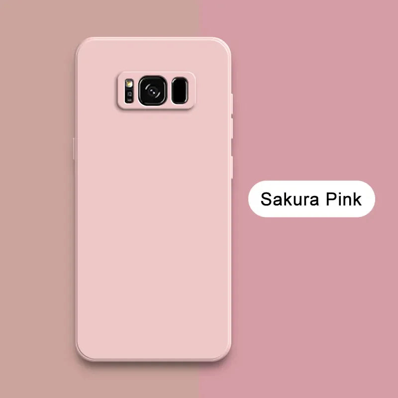 Soft Shockproof Silicone Phone Case for Galaxy Devices | Stylish Protection