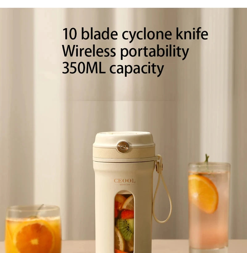 Portable USB Electric Fruit Blender | Multi-Functional Juice Cup