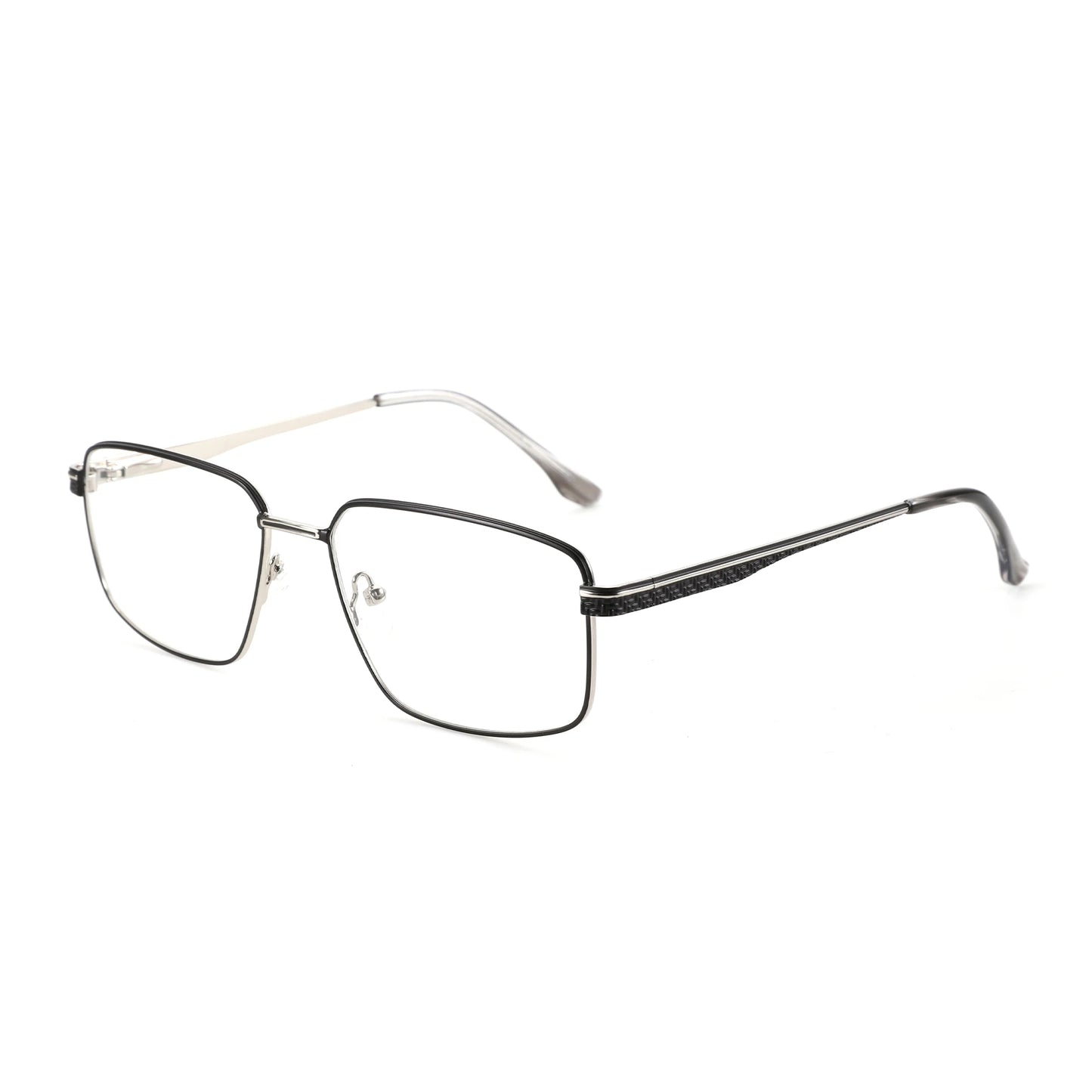 Stylish Alloy Prescription Eyeglasses for Men | Anti-Blue Light Safety