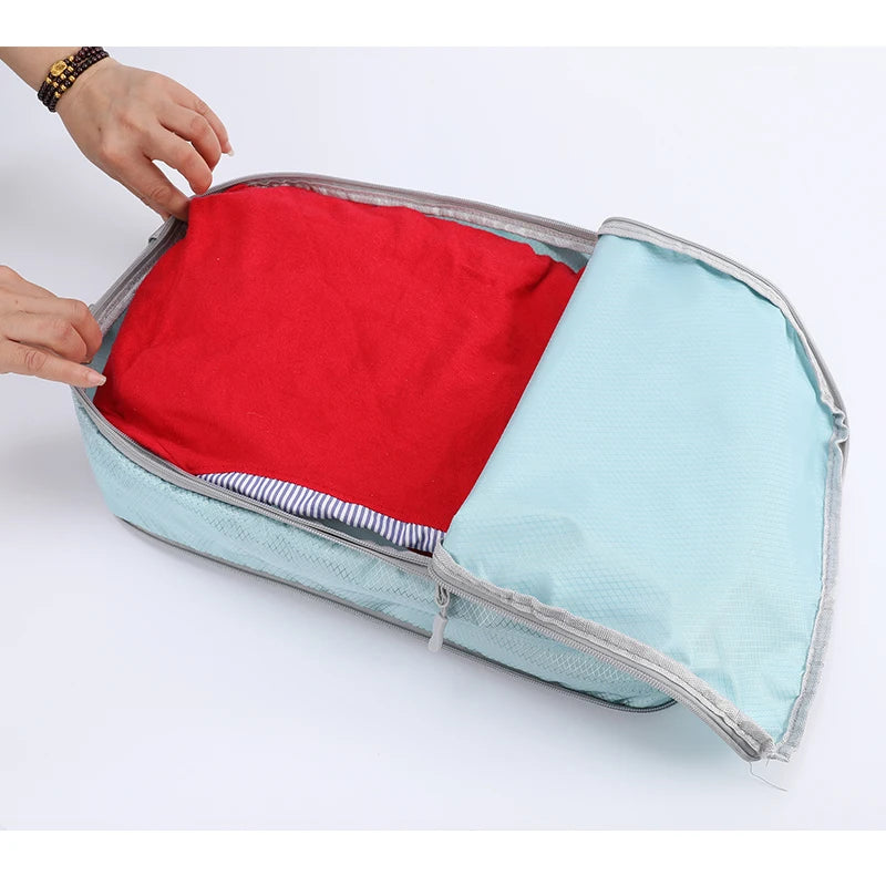 Compressible 4-Piece Business Travel Storage Bag Set