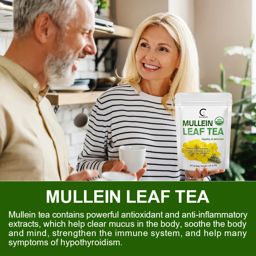 Natural Herbal Tea for Respiratory Health | Caffeine-Free Support