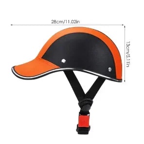 Retro Baseball Helmet with Extended Brim | Unisex Sun Protection
