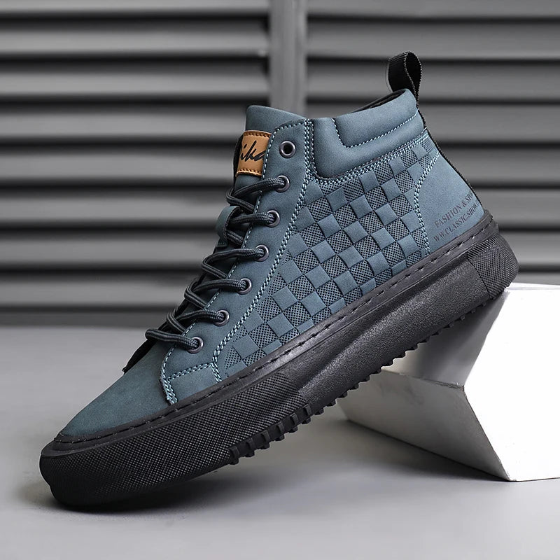 Men's Versatile Casual Sports Shoes | Retro Mid-Top Style