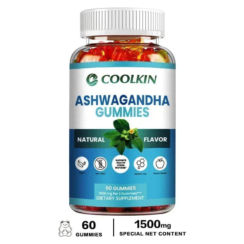 Ashwagandha Gummies for Stress Relief and Improved Sleep Quality