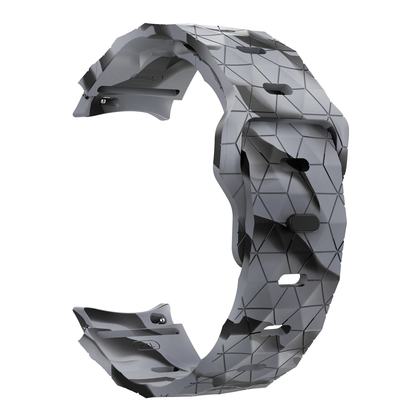 Stylish Silicone Sport Band for 20mm Watches | Comfortable Fit