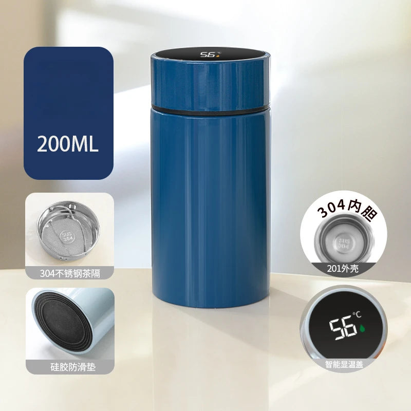 Smart Mini Pocket Thermos Cup | Temperature Display Water Bottle