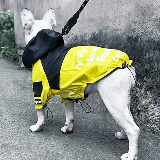 Chubasquero Impermeable para Perros | Chaqueta Exterior Reflectoras con Capucha