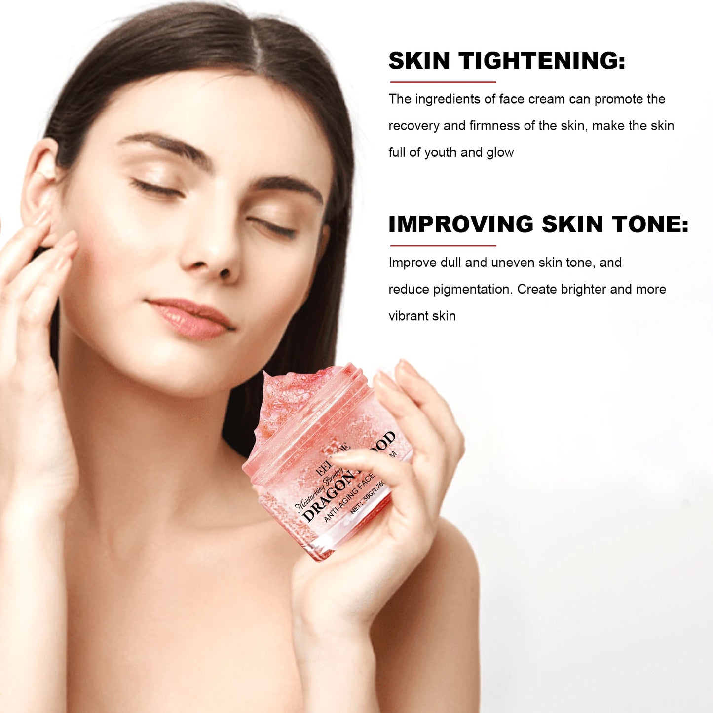 Dragon Blood Face Cream | Moisturizing & Pore Shrinking Rejuvenation