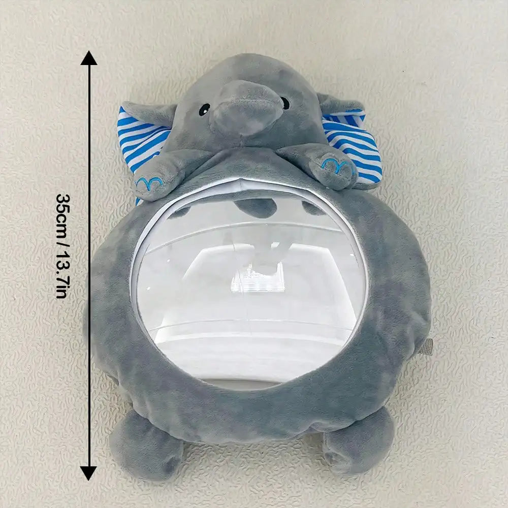 Baby Car Mirror for Safety | Easy View Cartoon Doll Design