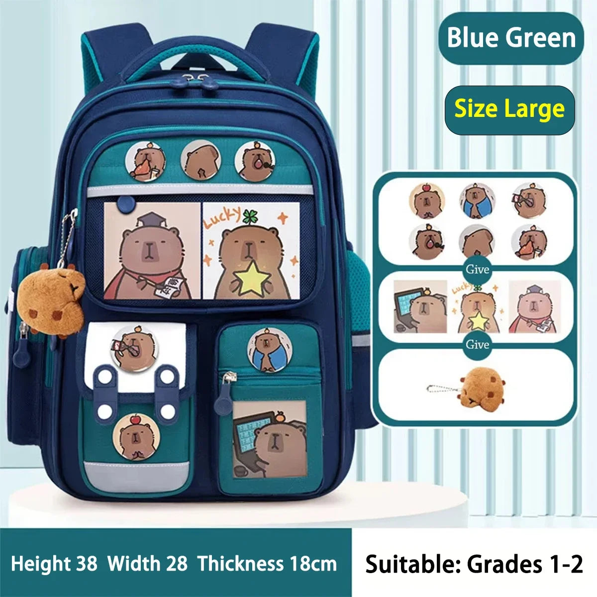 Waterproof Large Capacity Backpack for Students | Comfortable and Durable