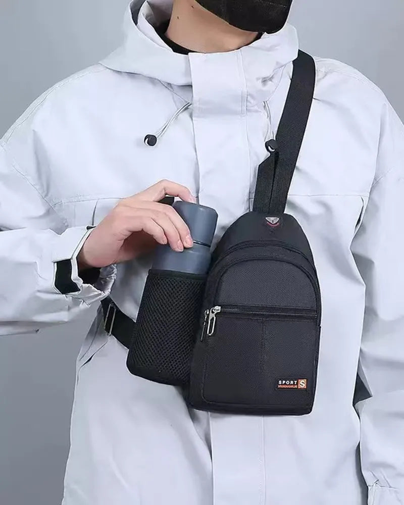 Waterproof Crossbody Bag | Multifunctional Fashionable Chest Bag