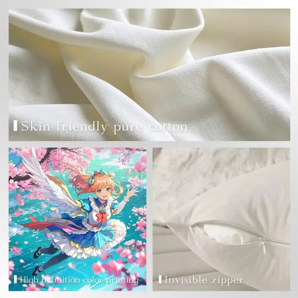 Luxury Reversible Cushion Cover | Soft & Durable for Home & Car