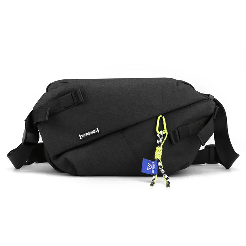High Quality Nylon Panelled Waist Packs for Unisex Casual Outdoor Use